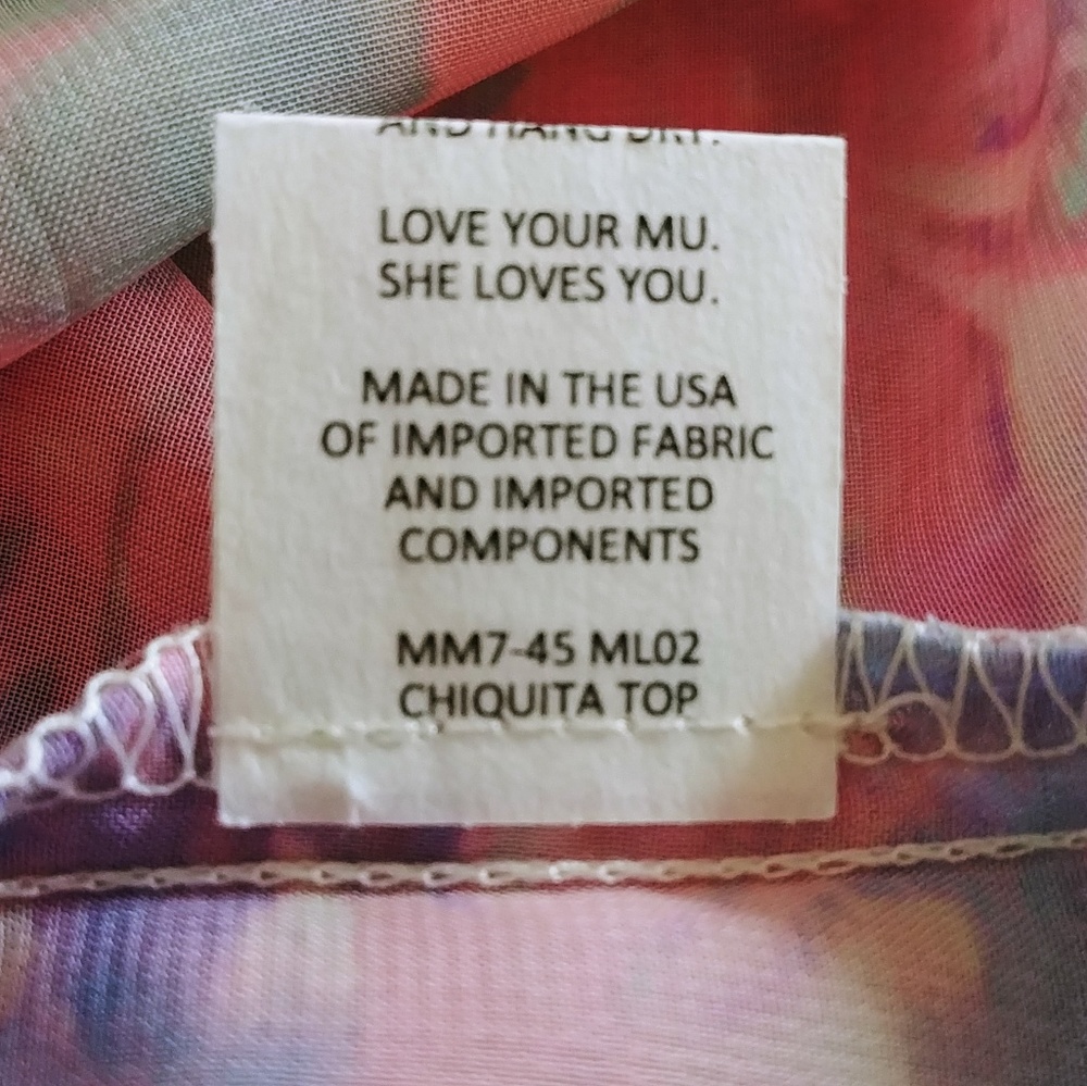 Show Me Your Mumu Chiquita Malibu Top  Size X-Small - Picture 7 of 7